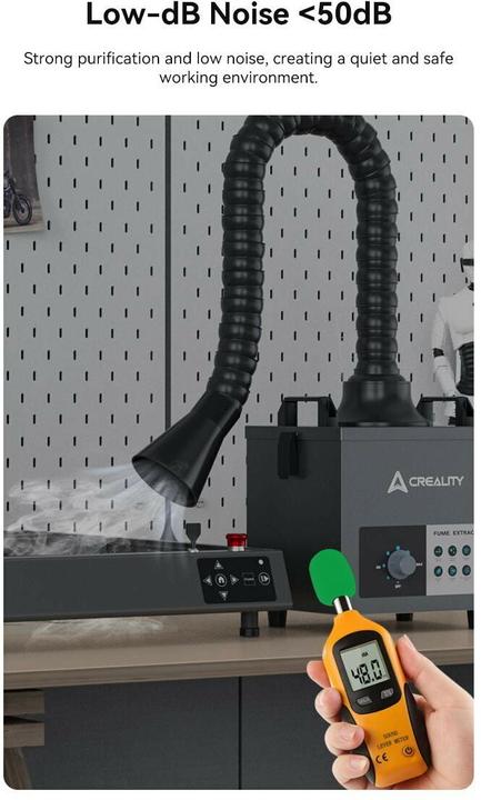 Produktbild Creality Portable Rauchabsaugung mit Filter (Reinigung)