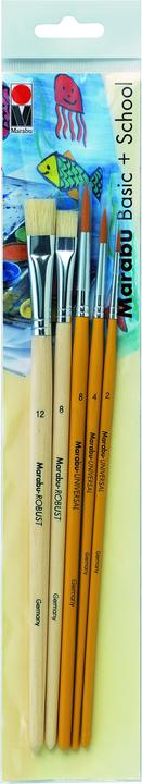 Produktbild Marabu Pinsel-Set Basic + School (12 mm)