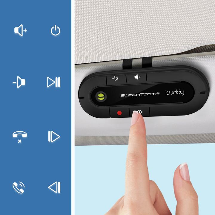 Productafbeelding Supertooth Buddy draagbare Bluetooth HFCK geïntegreerde batterij