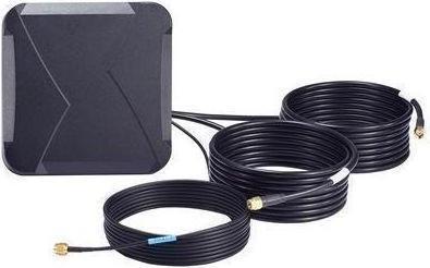 Moxa MAT-5G-PA-SM-3-06-3M - Antenna a pannello MIMO da 6 dBi con 3 connettori SMA (maschio) per (GPS, 5G, GSM)