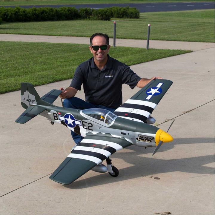 Produktbild Hangar 9 P-51D Mustang 20cc (Motorflugzeug)
