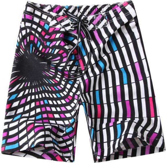 Multicolore, Noir, Pink