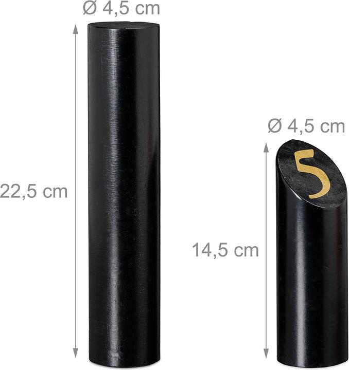 Image du produit Relaxdays Jeu-kubb (45 mm)