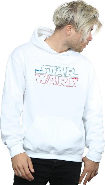 Image du produit Star Wars - Sweat à capuche LIGHTSABER LOGO - Homme (4XL)