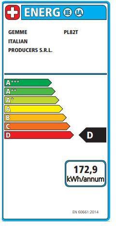 Etichetta energetica Lelit Kate