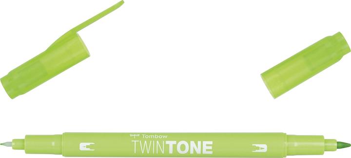 Immagine prodotto Tombow Penne in fibra Twintone (Verde lime, 1 x)