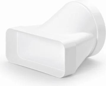 Actual product image Silverline Round/flad adapter Ø 150/89 x 222 mm.