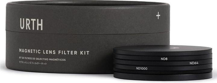Produktbild Urth 77mm Magnetic ND Selects Kit (Plus+) (ND8+ND64+ND1000) (ND- / Grauverlauffilter)