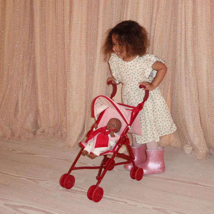 Image du produit Konges Slojd Poussette de poupée Zoe Lulu Strawberry Ice