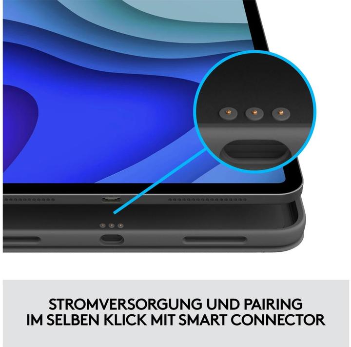 Actual product image Logitech Folio Touch (CH, iPad Pro 11 2018 (1. Gen), iPad Pro 11 2021 (3rd Gen), iPad Pro 11 2020 (2. Gen), iPad Pro 11 2022 (4th Gen))