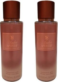 Victoria's Secret Amber Aperitif Fragrance Body Mist Spray 8.4 Oz (Eau de Toilette, 840 ml)