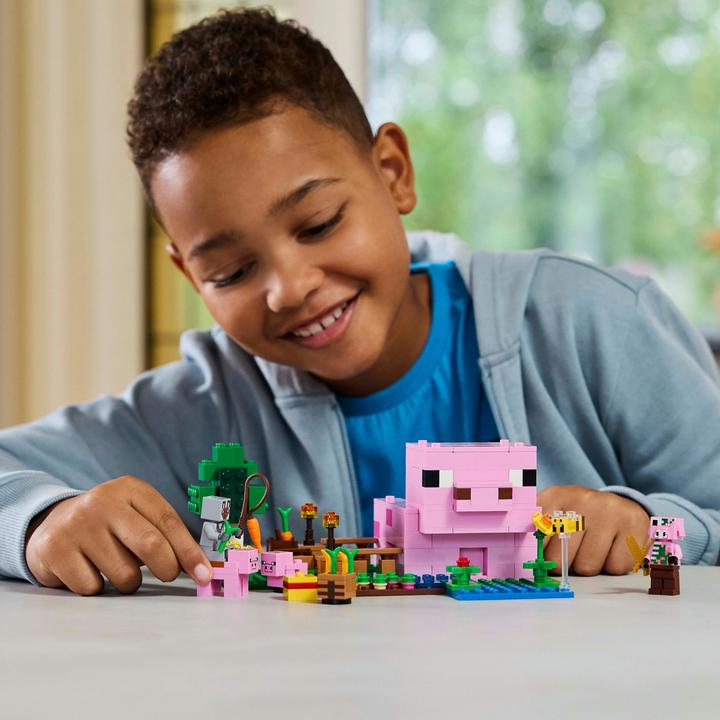 Image du produit LEGO Das Babyschwein-Haus (21268, LEGO Minecraft)