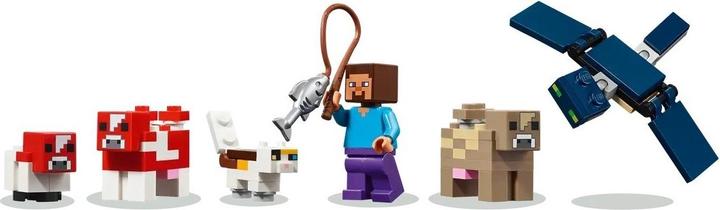 Actual product image LEGO Das Pilzkuh-Haus (21270, LEGO Minecraft)