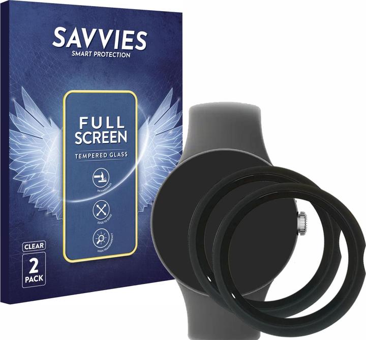 Actual product image Savvies Full-screen armoured glass screen protector