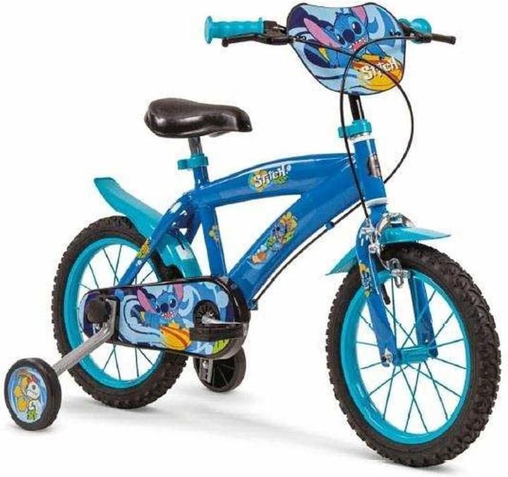Produktbild Toimsa Kinderfahrrad Stitch Blau (12")