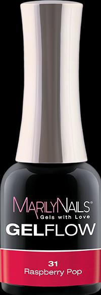 Marily Nails GELFLOW – 31 Raspberry Pop (Raspberry Pop, UV-Gel Lack)