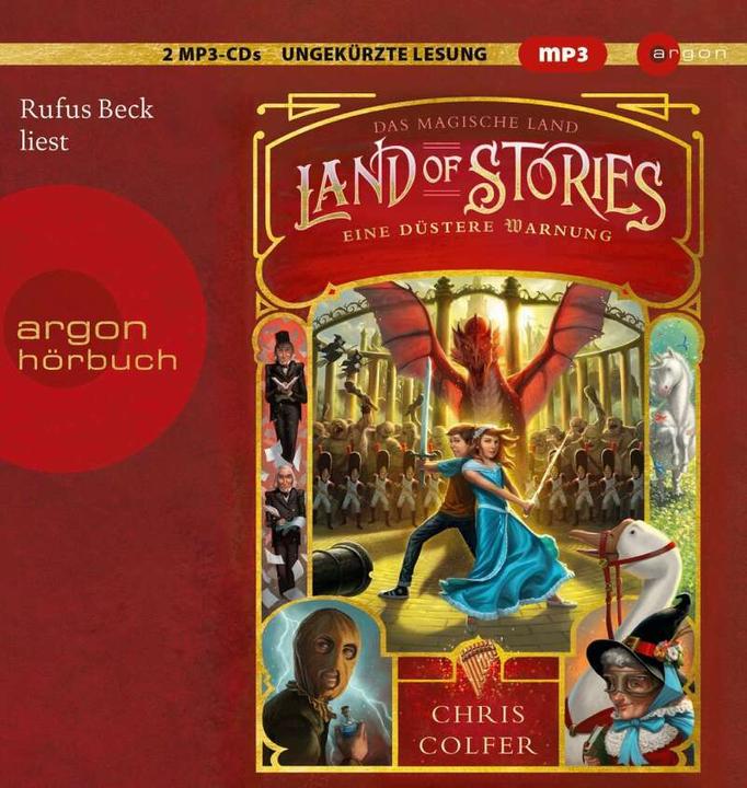 Immagine prodotto La terra delle storie: la terra magica 3 - Un avvertimento terribile (Chris Colfer, Brandon Dorman, Rufus Beck, Fabienne Pfeiffer, Tedesco)