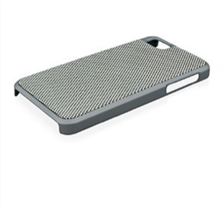 Actual product image Macally Weave Snap On Case for iPhone 5/5S/SE Grey (Apple iPhone 5s)