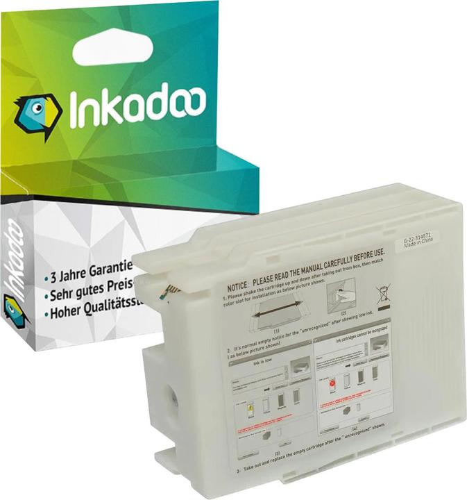Image du produit Inkadoo Cartouches d'encre compatibles avec Epson C13T907140 / T9071, noir noir (CF)