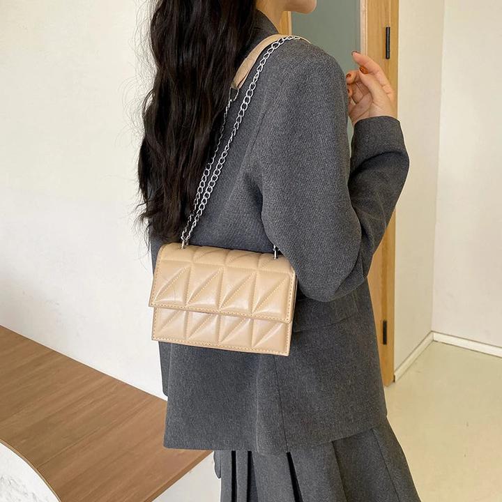 Produktbild Only-Bags.Store Umhängetasche PU Leder Griff Handtaschen Kettenriemen