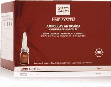 Produktbild Martiderm 3Gf Hair Loss Treatment 28 Ampoules