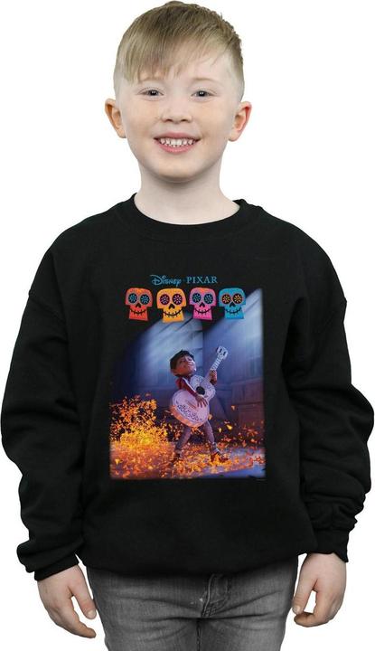 Actual product image Disney Boys Coco Miguel Playing Guitar Sweatshirt (152, 158)