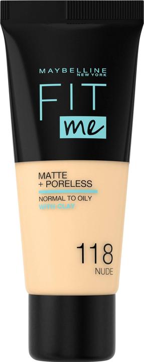 Maybelline New York Ajustez-moi! Mat et transparent (118 Nude)