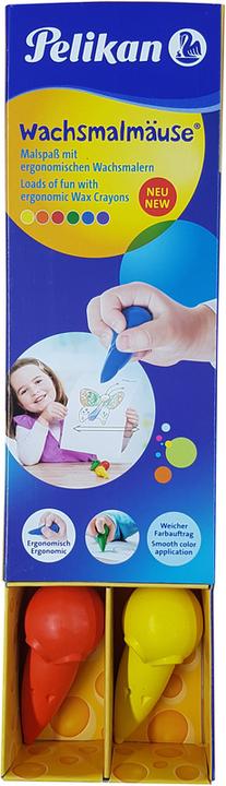 Actual product image Pelikan Wax painting mice (Multicolor, 6 x)
