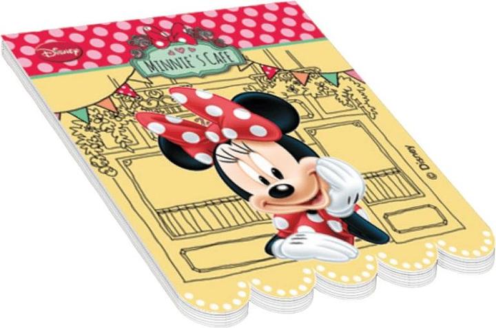 Actual product image Disney Bistrot Minnie Mouse Notepad (Pack of 4)
