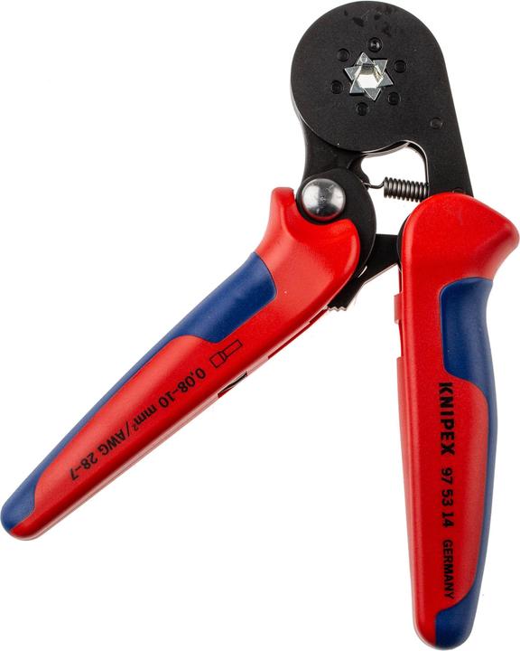 Produktbild Knipex Selbsteinstellende Crimpzange für Aderendhülsen (180 mm)