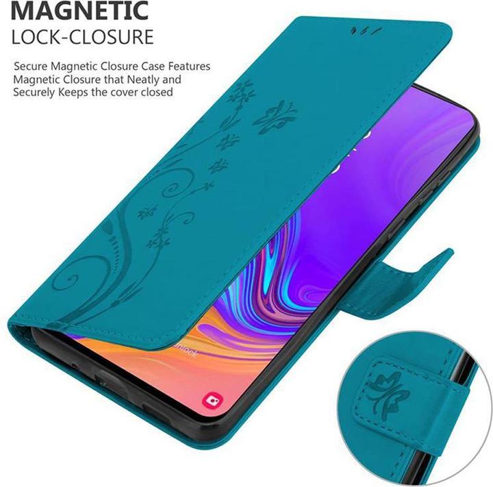 Image du produit Cadorabo Couverture du livre de fleurs (Samsung Galaxy A8s)