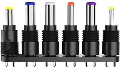 Image du produit Velleman ALIMENTATION COMPACTE À DÉCOUPAGE AVEC SORTIE RÉGLABLE - 100-240 V - de 3 à 12 VCC - 2.5 A + 6 fi...