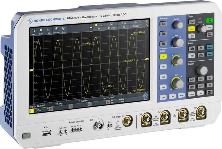 Produktbild Rohde & Schwarz RTM-BNDL Digital Tisch Oszilloskop-Paket 4-Kanal Analog Analog, Digital 100MHz