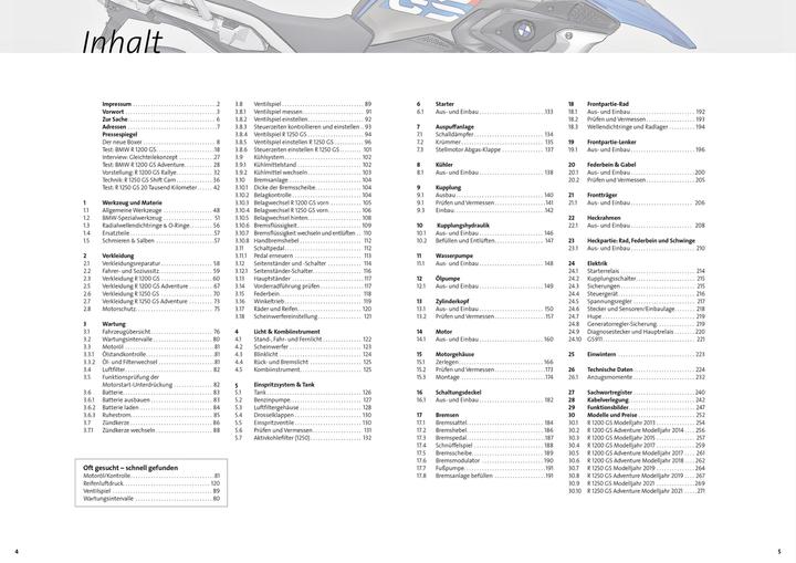 Image du produit BMW R 1200 GS, R 1250 GS & Adventure, Reparaturanleitung (Allemand, Thomas Jung, Uwe Altmann, 2021)