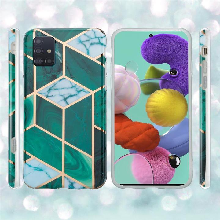 Produktbild Cadorabo IMD TPU Bunter Marmor Cover (Samsung Galaxy M40s)