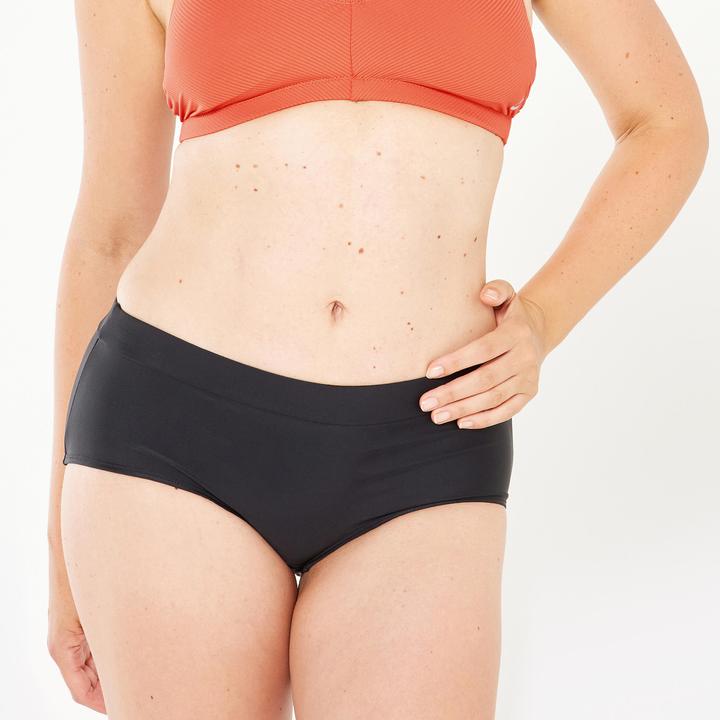 Actual product image Nabaiji Sportbikini Hose Shorty Damen - Lola schwarz (36)