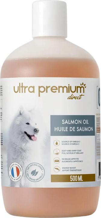 Image du produit Ultra Premium Direct Huile de saumon / Lachsöl (Chien, 500 ml)