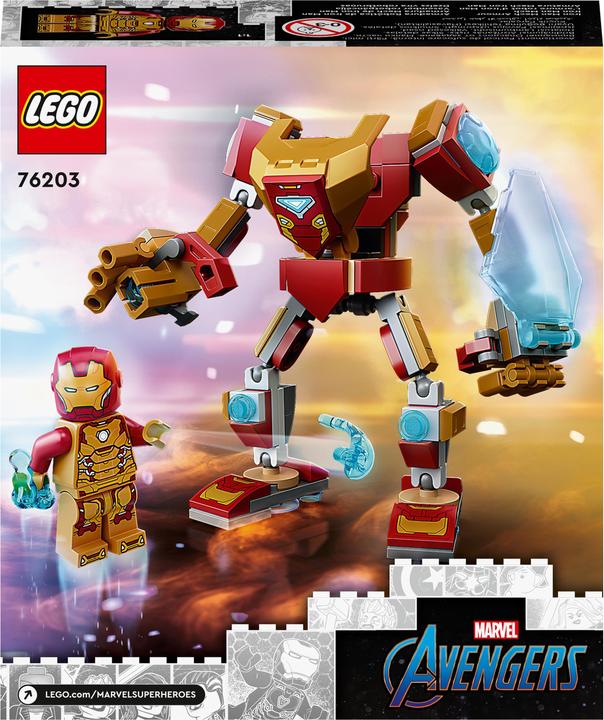Image du produit LEGO Iron Man Mech (76203, LEGO Marvel)