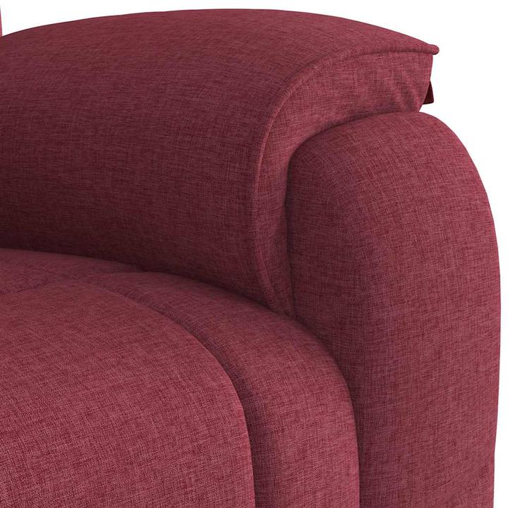 Productafbeelding VidaXL Massagefauteuil Wijnrode stof Massage TV-fauteuil