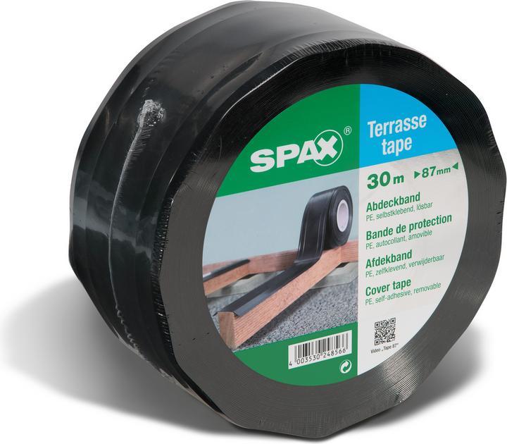 Produktbild Spax Terassenklebeband zum Schutz der Holzkonstruktion B=87mm, L=30m, Stärke 0,5mm (87 mm)