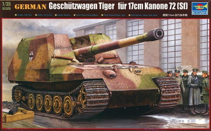 Produktbild Trumpeter German Geschützwagen Tiger