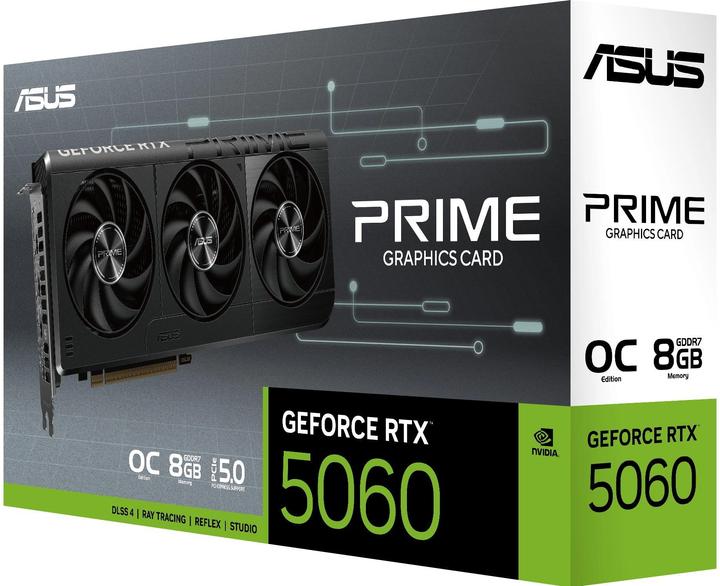 Produktbild ASUS Prime GeForce RTX 5060 OC (8 GB)