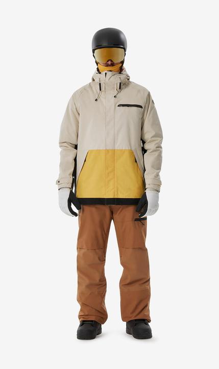 Produktbild Wedze Snowboardjacke Herren Skijacke - SNB 100 beige/gelb (L)