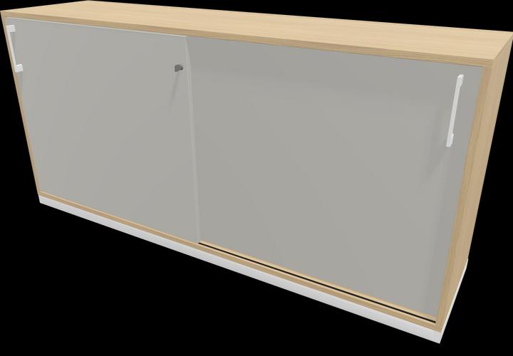 Actual product image Narbutas Choice sliding door cabinet (160 x 40 x 76 cm)