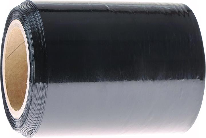 Actual product image Office Products Stretch film mini rap, 0, 3 kg gross, width 100 mm, thickness 23 µm, black