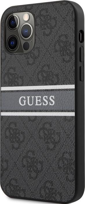 Actual product image Guess Hard Cover 4G Printed Stripe (Apple iPhone 12 Pro Max)