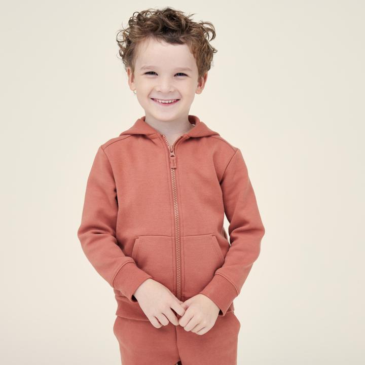 Image du produit Domyos Veste à capuche bébé/petit enfant - terracotta (86, 85 C)