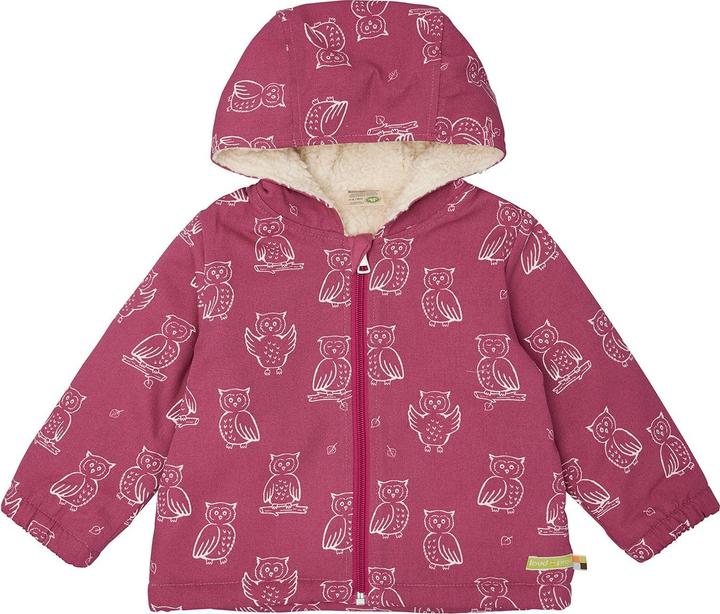 loud + proud Wasserabweisende Jacke mit Teddyfutter