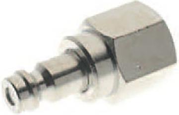 Rs Pro Brass Male Coupler Nipple, G 1/4 Female 1/4