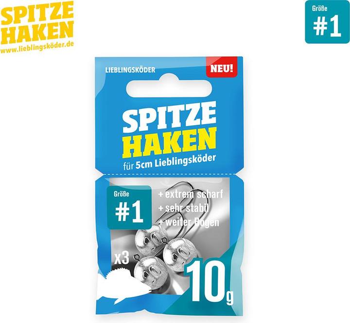 Lieblingsköder Spitze Haken Jigkopf